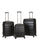 Rockland Luggage Melbourne 3 Piece Set