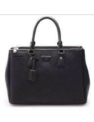 Pinshang 100% Leather Handbag Cross Cut Process Lady's Tote Bag