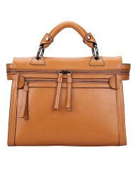 Plusminus women's 100% Genuine Leather Europe Vintage handbag leather tote bag